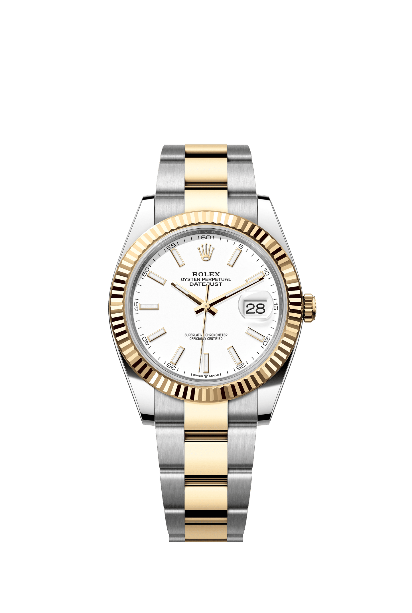 Datejust 41mm
White Index Dial + Kutu