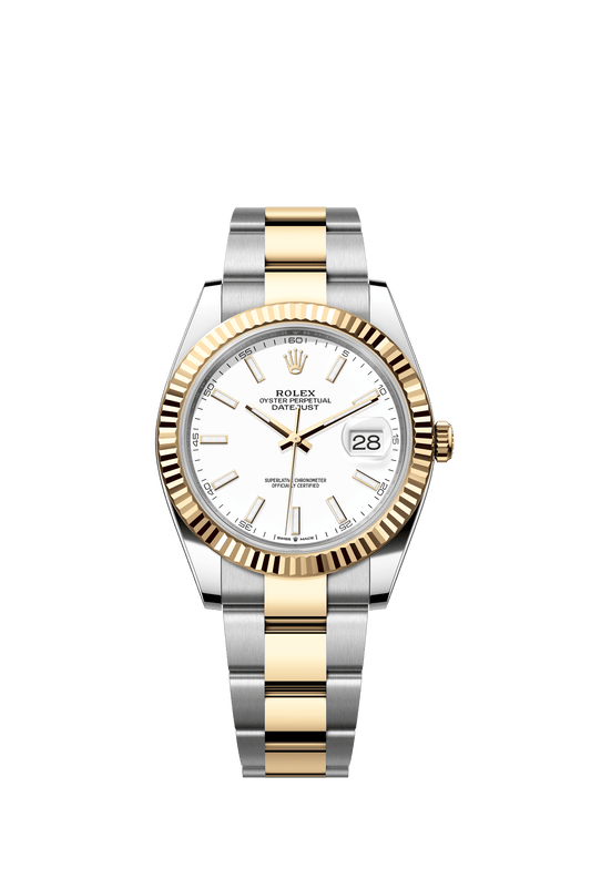 Datejust 41mm
White Index Dial + Kutu