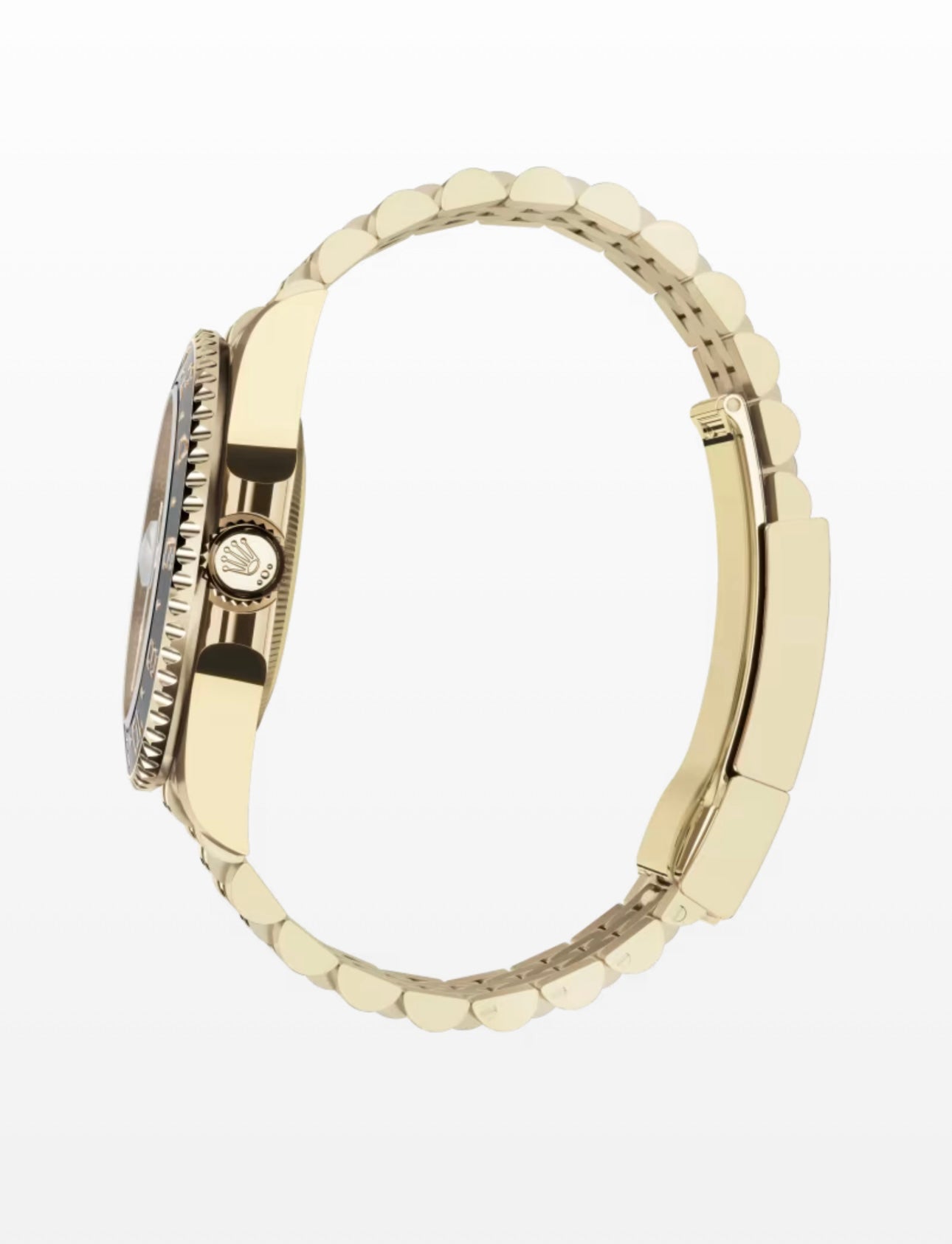 GMT-Master II
40mm Black & Grey Ceramic Bezel Yellow Gold Black + KUTU