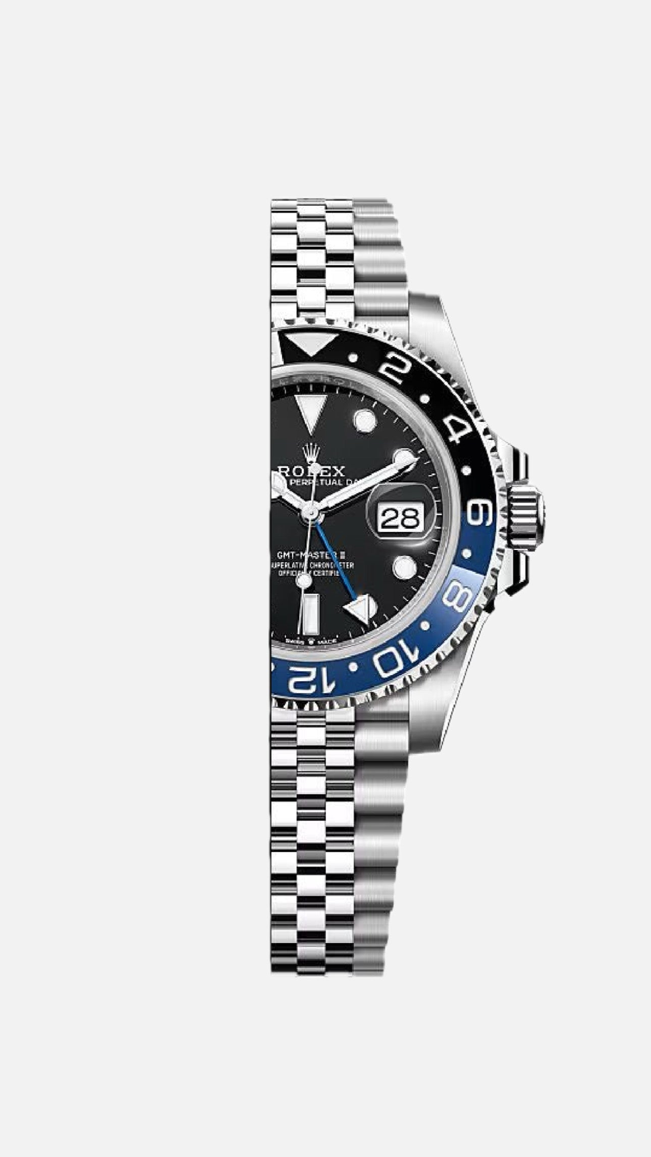 GMT-Master II
"The Batman" Stainless Steel Jubilee 126710BLNR 40 mm + KUTU